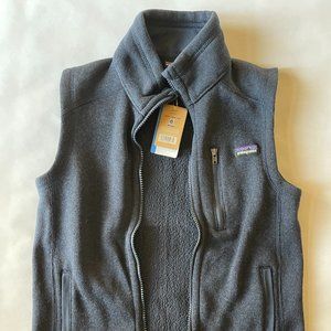 New: Boys Navy Patagonia Better Sweater Vest